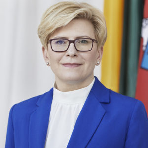 H.E. Ingrida Šimonytė, <br/>Prime MInister of Lithuania