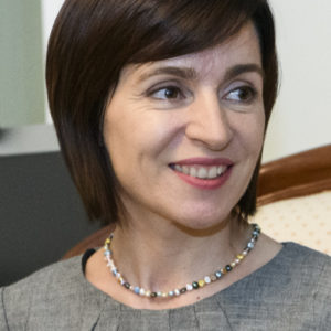 Maia Sandu, <br/>President of Moldova